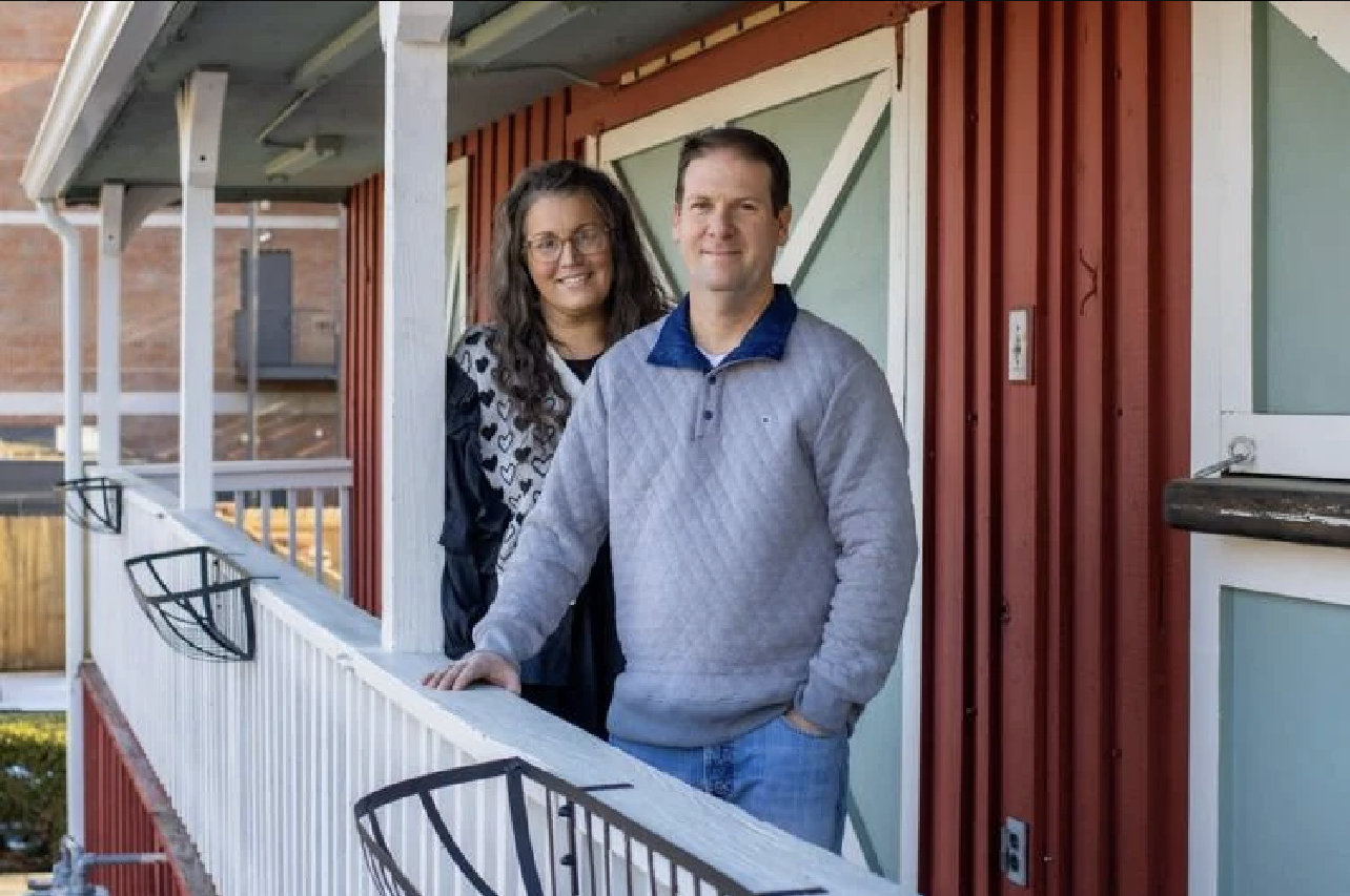 The owners of Amburn's Market